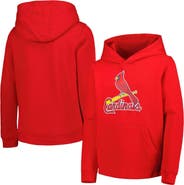 Outerstuff Youth Red St. Louis Cardinals Team Primary Logo Pullover Hoodie