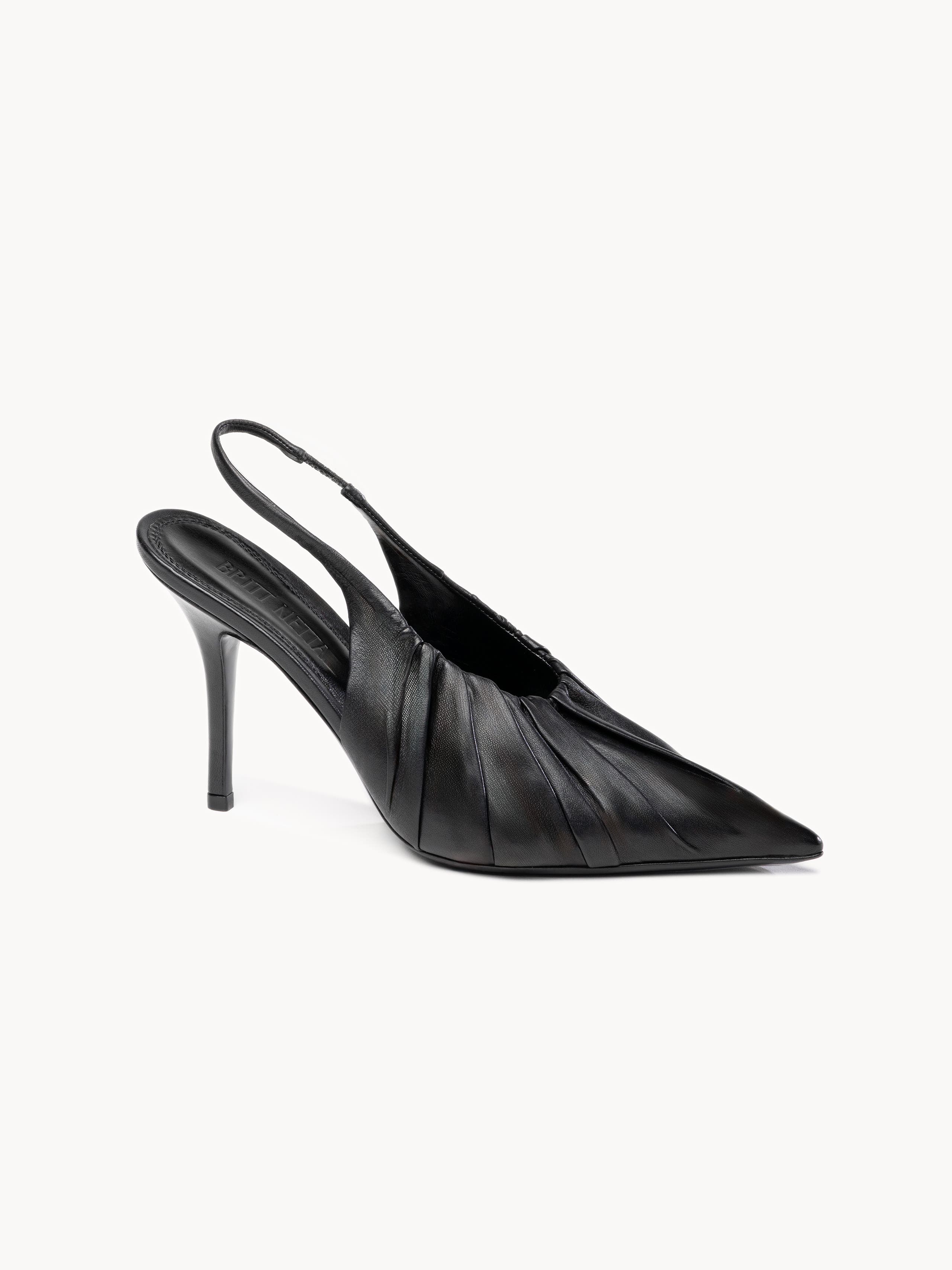 Britt Netta Anora Slingback, Main, color, Black