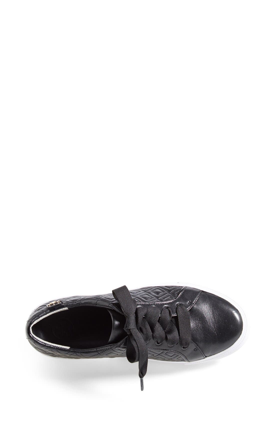 Tory Burch 'Marion' Quilted Sneaker, Alternate, color, 