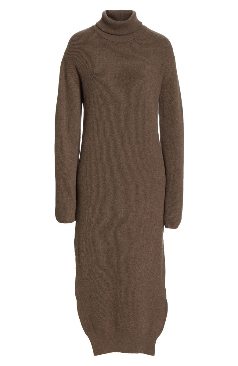 Nanushka Canaan Rib Long Sleeve Sweater Dress, Alternate, color, 