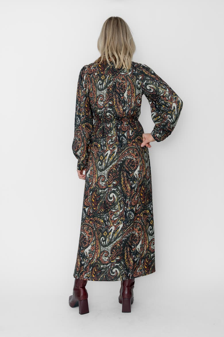 Francoise Ankle Dress, Alternate, color, Green