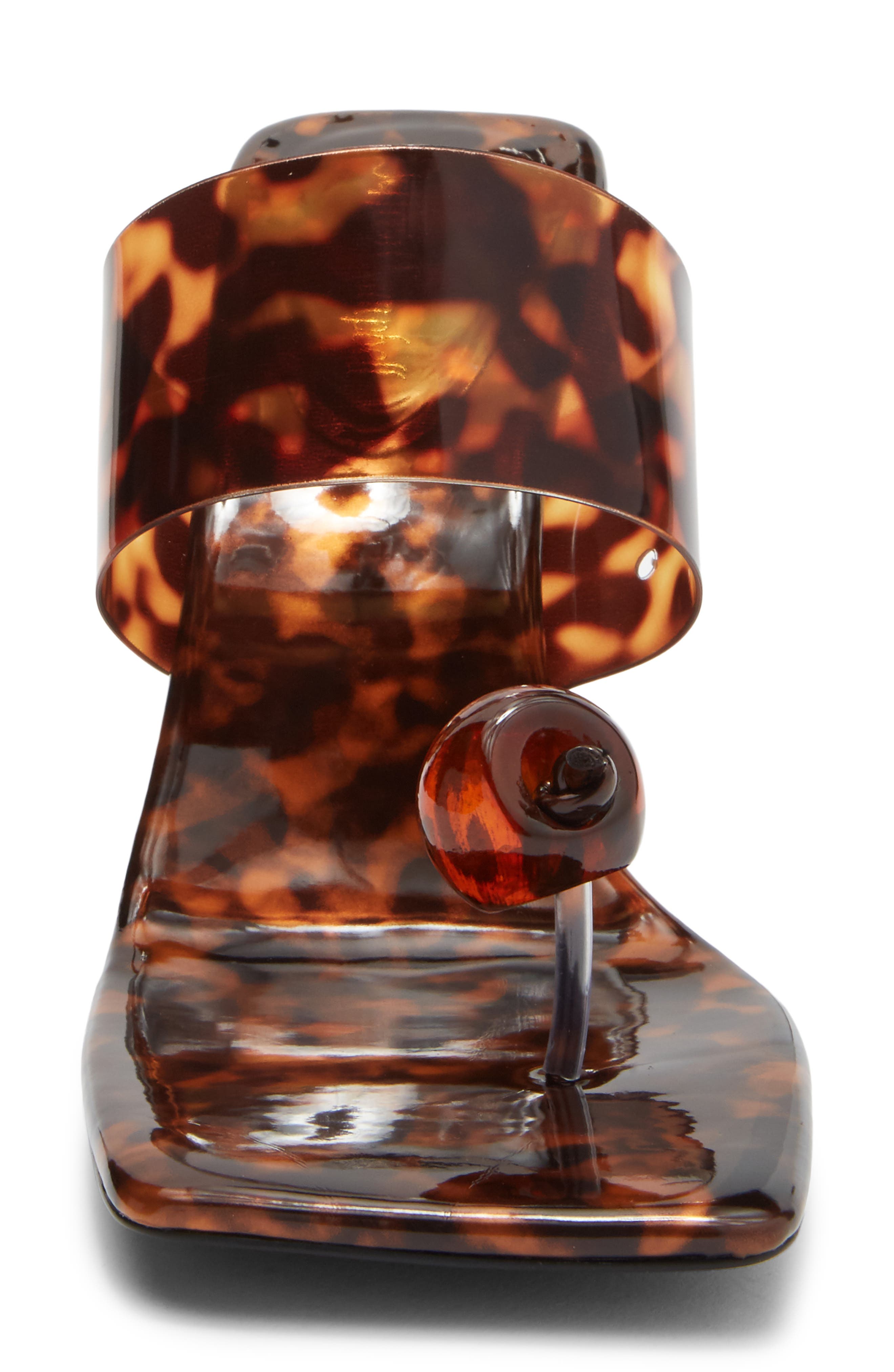 Jeffrey Campbell Aqueous Sandal, Alternate, color, Tortoise