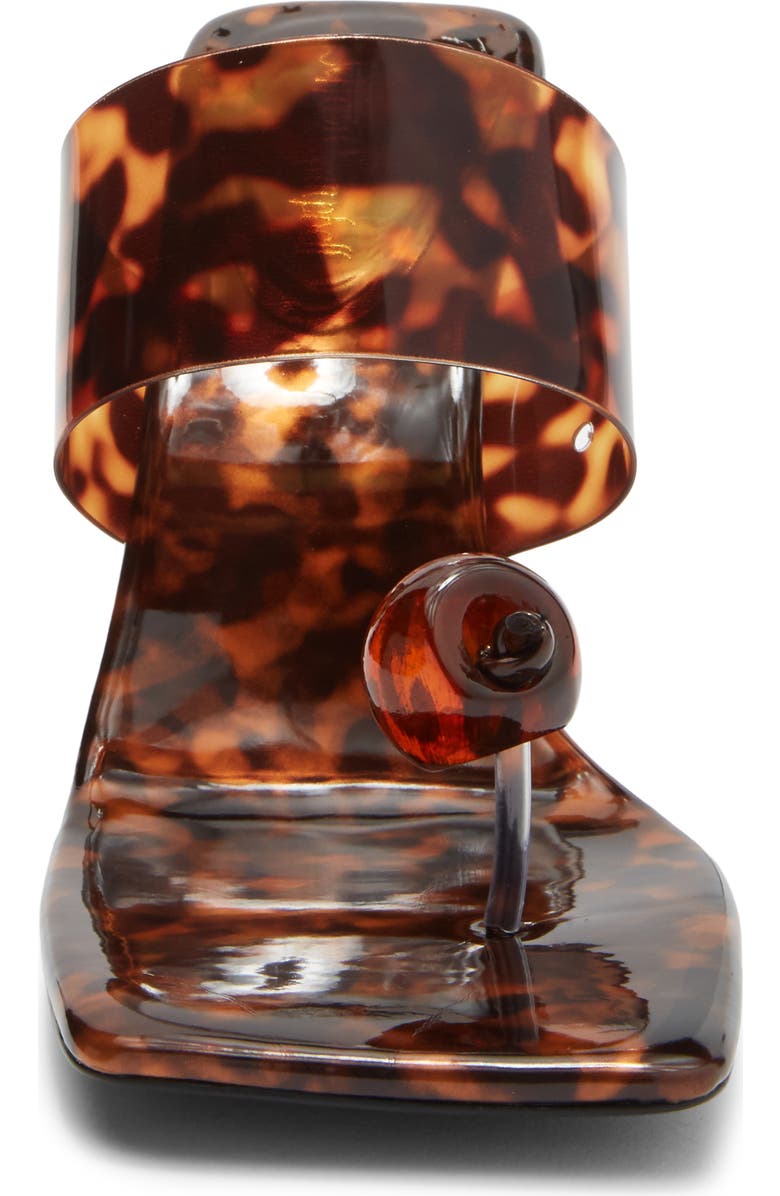 Jeffrey Campbell Aqueous Sandal, Alternate, color, Tortoise