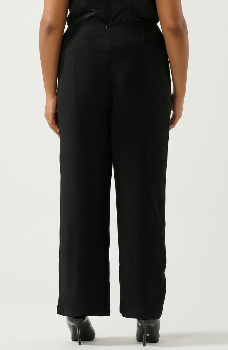 Estelle Night Tide Hollywood Waist Pants, Alternate, color, Black