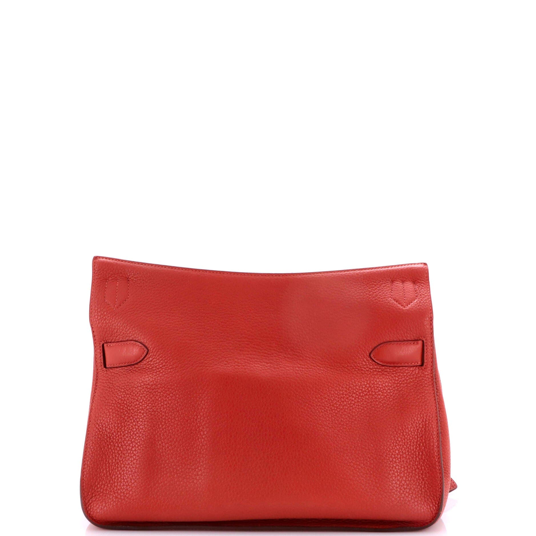 Pre-Owned Hermes Jypsiere Bag Clemence 34, Alternate, color, Brique