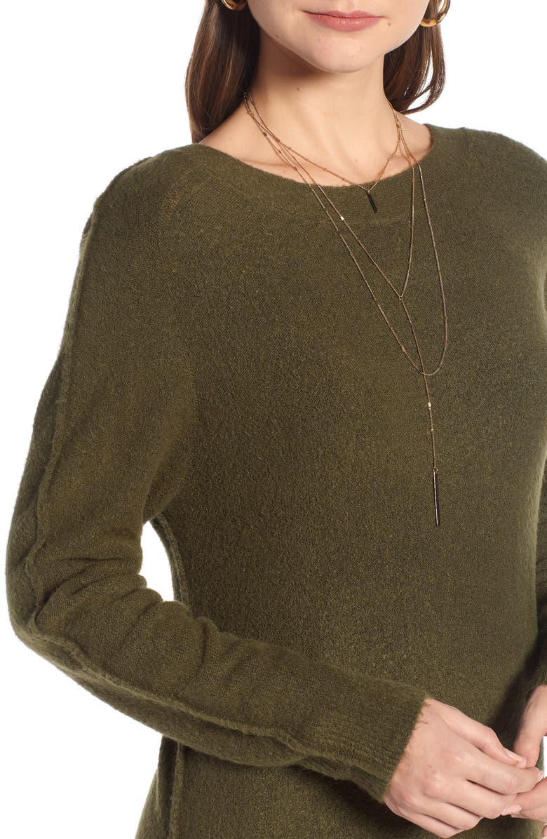 Treasure & Bond Cozy Sweater Dress, Alternate, color, 