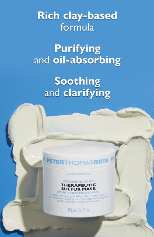 Peter Thomas Roth Goodbye Acne Therapeutic Sulfur Mask