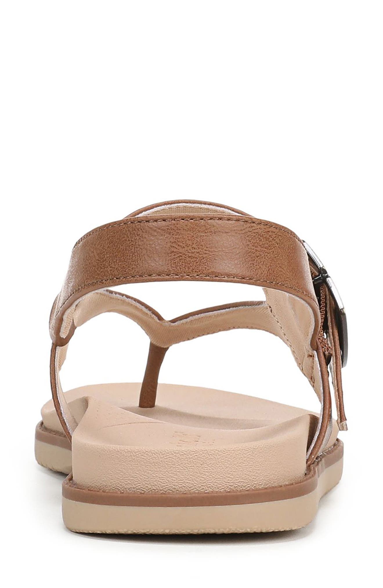 So Chill Sandal, Alternate, color, HONEY BROWN FAUX LEATHER