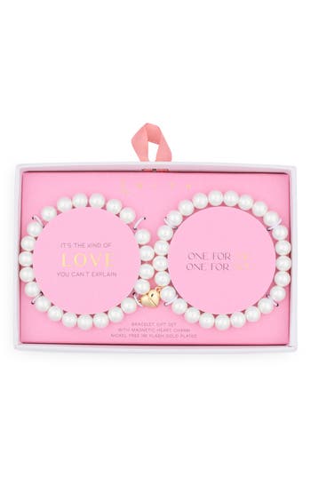 Leith You & Me Bracelets In Gold