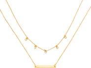 Fosterie Layered Gem Necklace