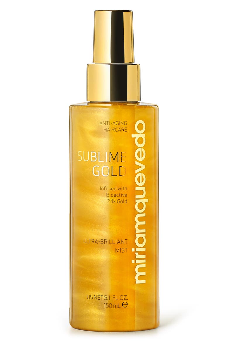 Sublime Gold Ultra-Brilliant Hair Mist, Main, color, NO COLOR
