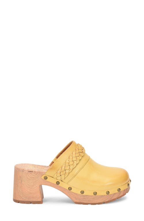 Kork-ease Tilly Clog In Yellow