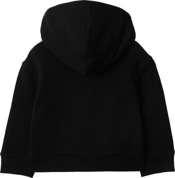Burberry Check Label Cotton Zip Hoodie | Nordstrom