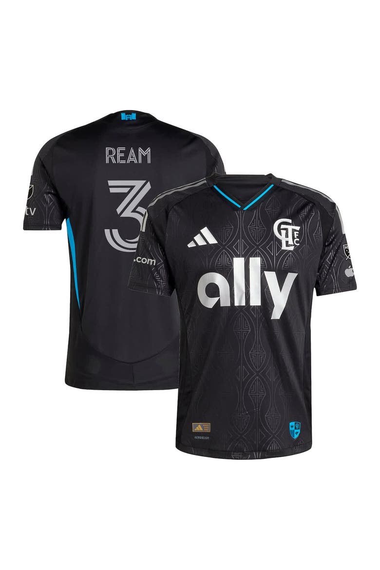 Tim Card Balance adidas Men's adidas Tim Ream Black Charlotte FC 2025 Fortress Kit ...