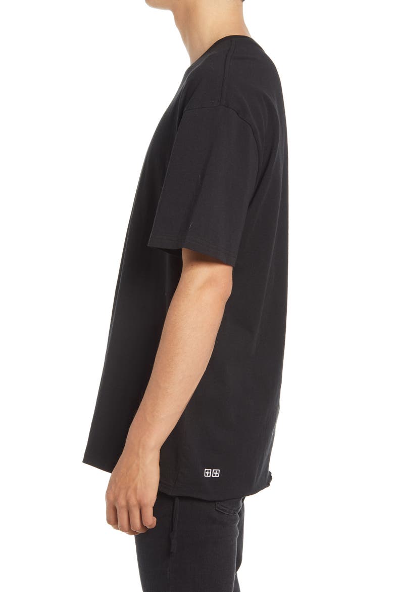 Kross Biggie Graphic Tee, Alternate, color, BLACK