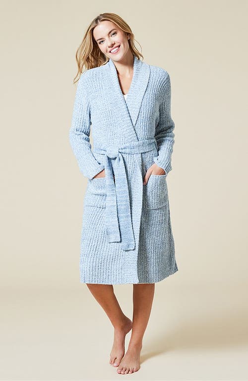 Softies Heather Marshmallow Wrap Robe In Heather Spring Lake