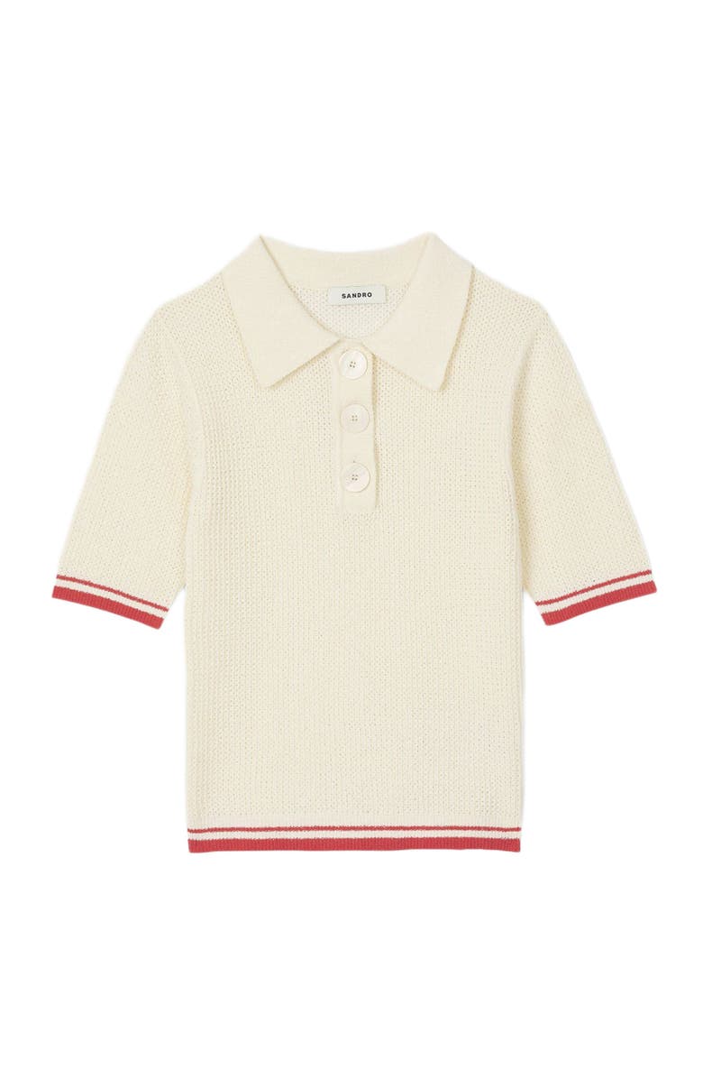 SANDRO Polo-neck sweater, Alternate, color,