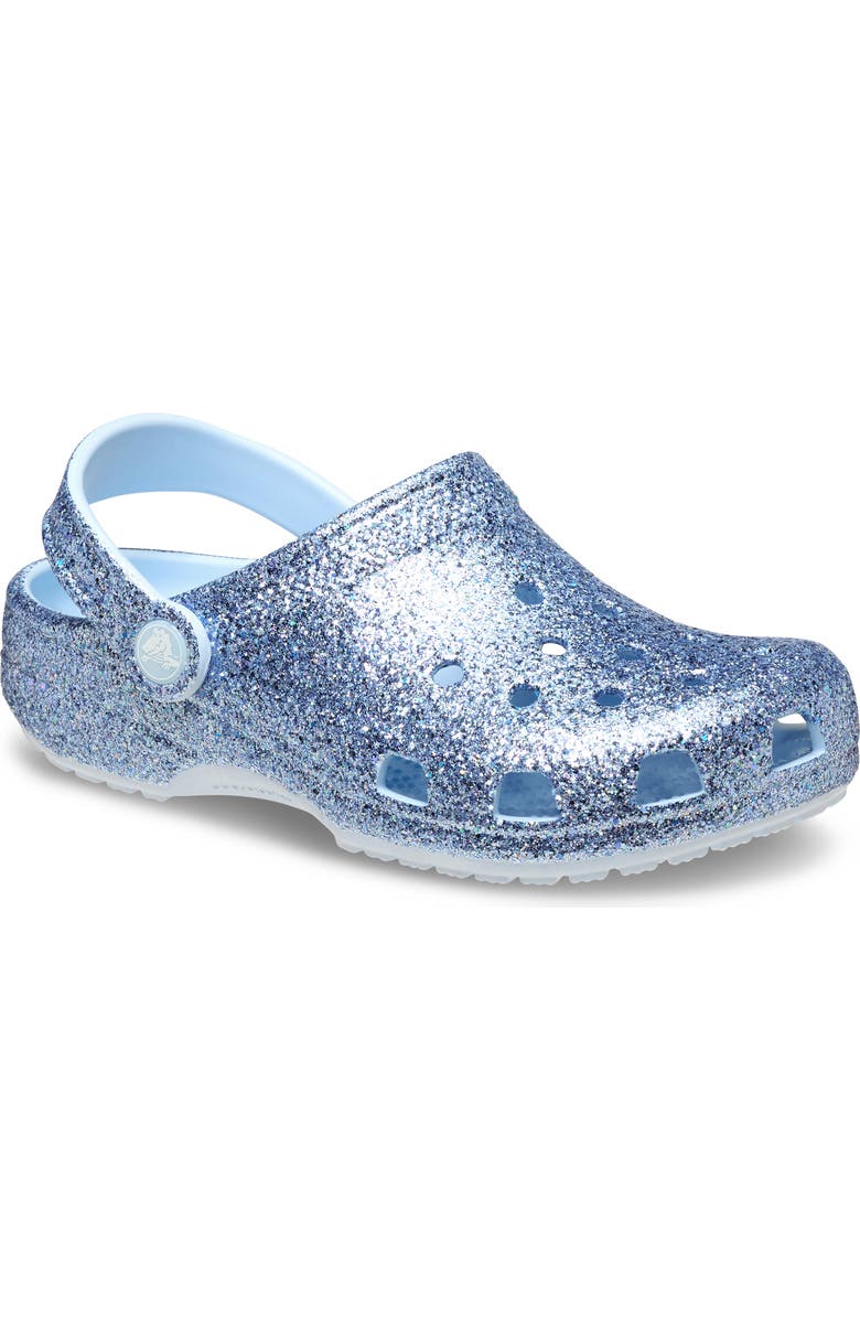 CROCS Kids' Classic Chunky Glitter Clog, Main, color,