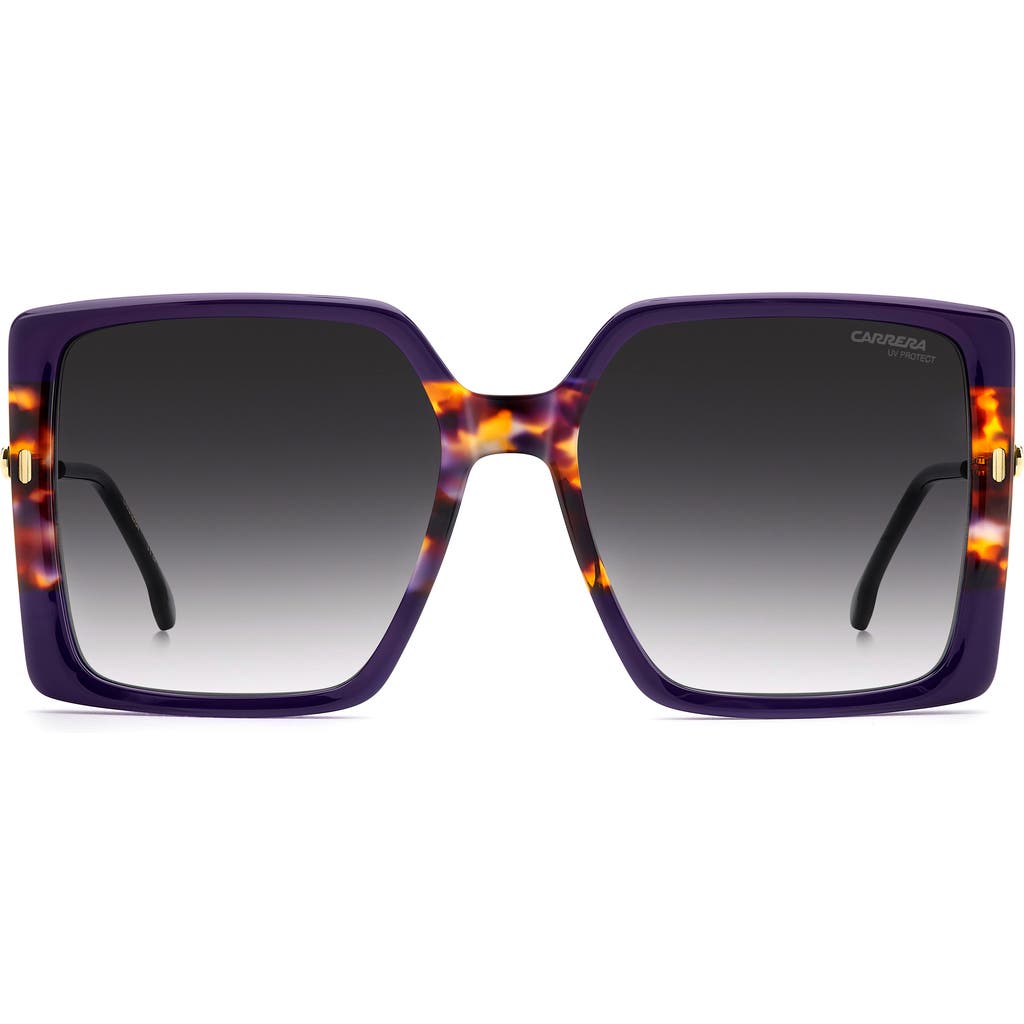 Carrera Eyewear 57mm Rectangular Sunglasses