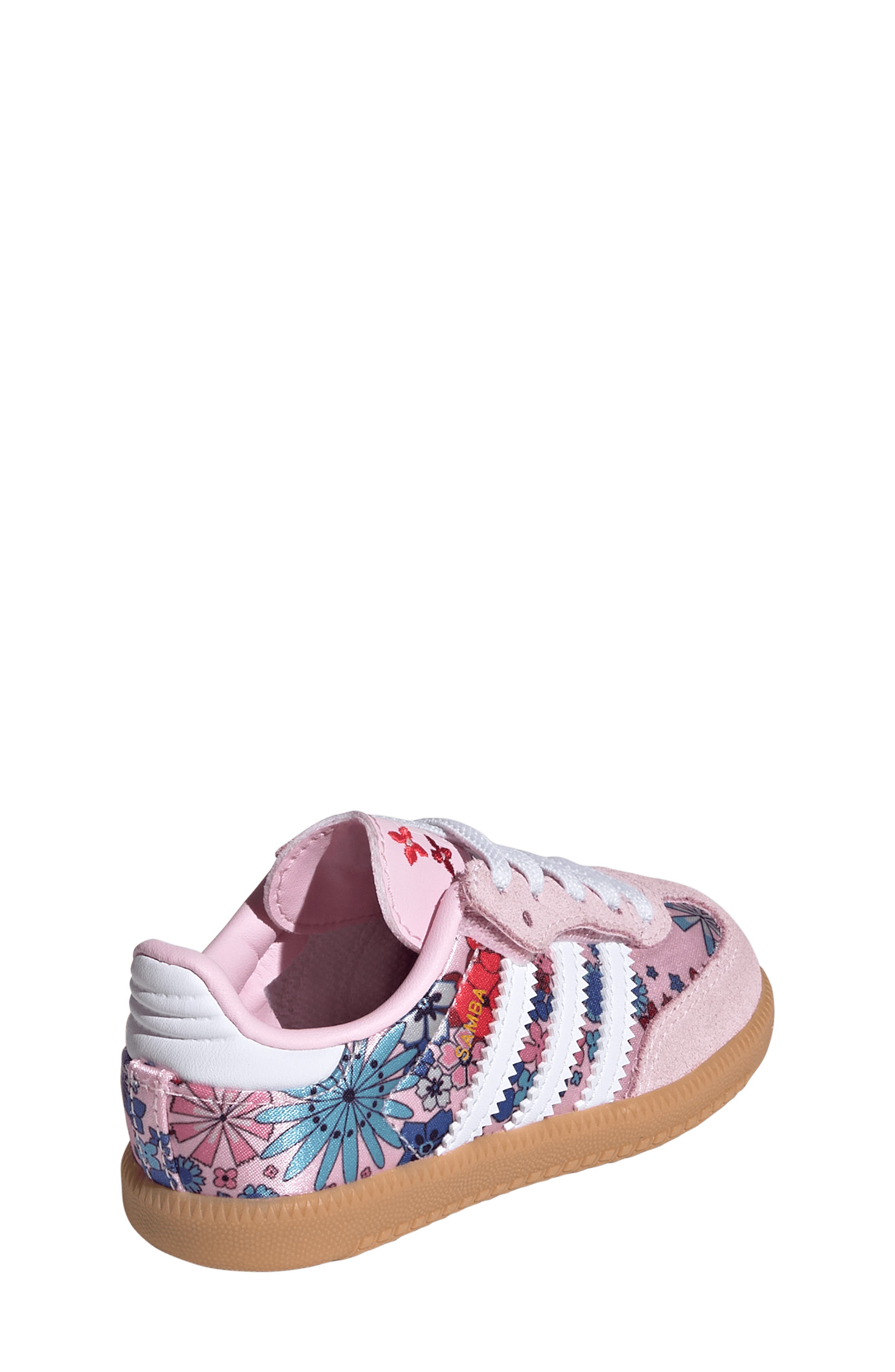adidas Kids' Samba OG Sneaker, Alternate, color, Clear Pink/ White/ Gum