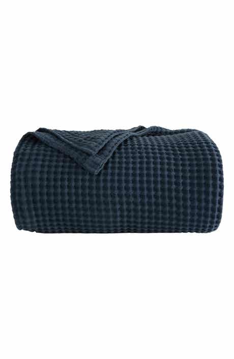 HOMESPUN Waffle Weave Cotton Blanket