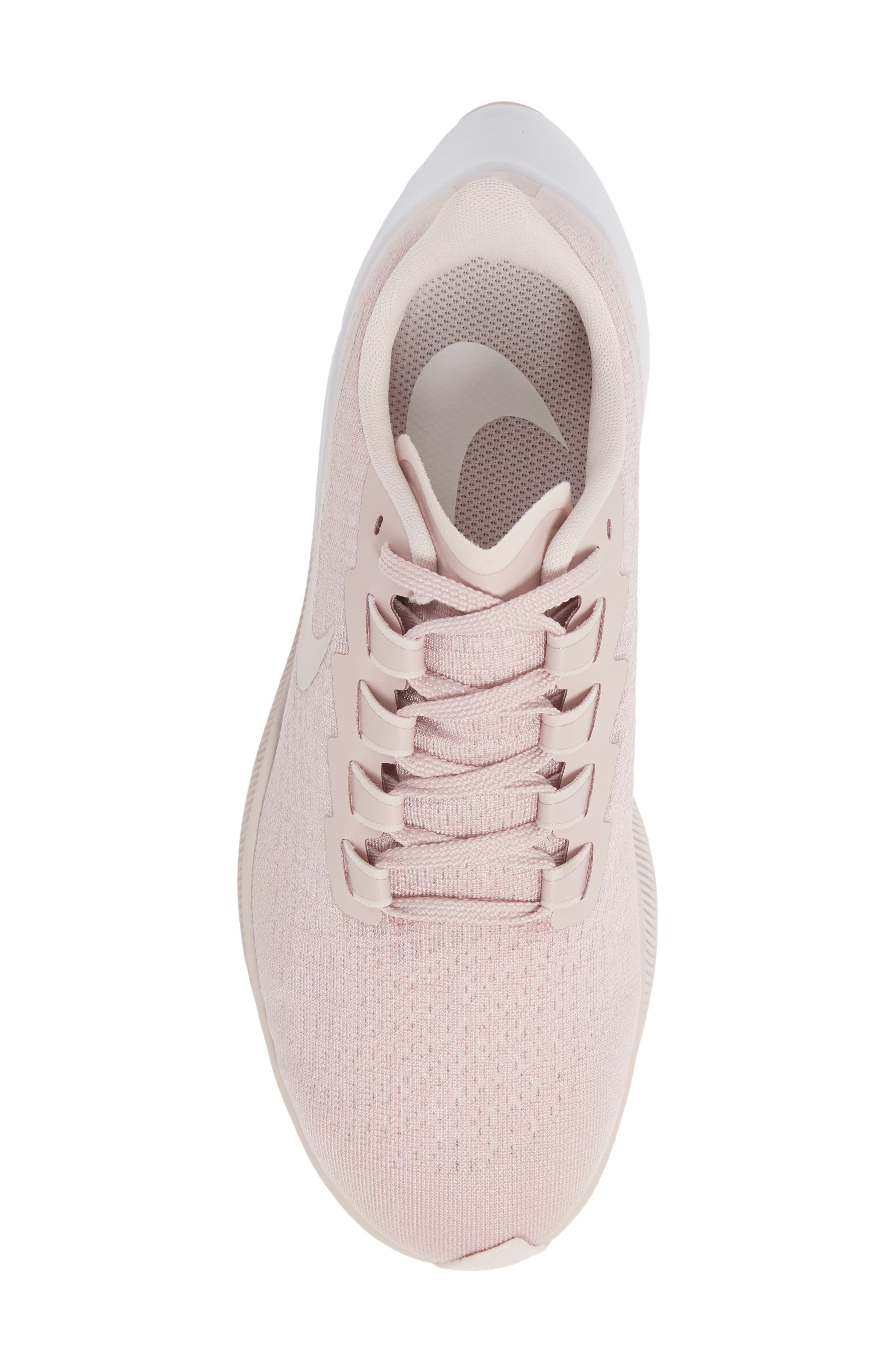 Air Zoom Pegasus 37 Running Shoe, Alternate, color, CHAMPAGNE/ BARELY ROSE/ WHITE