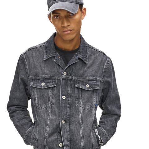 Men's Washed Denim Jacket