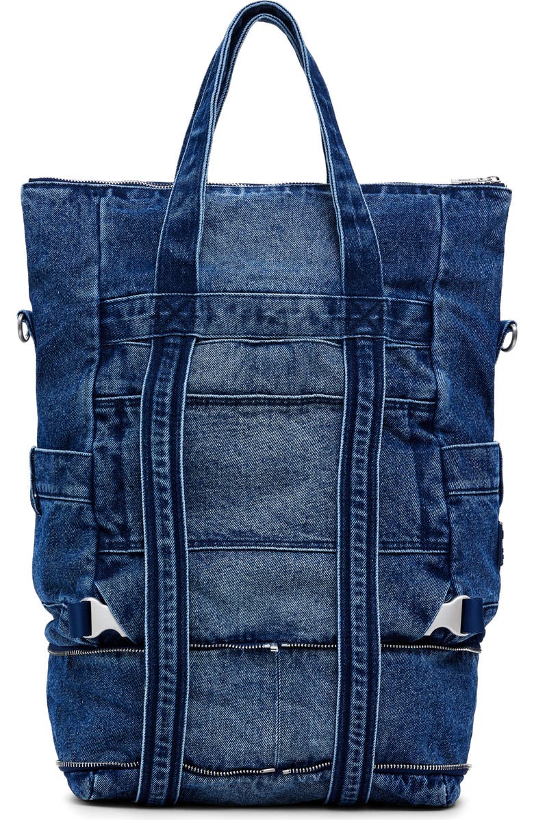 Desigual Big Denim Backpack, Alternate, color, Medium Blue