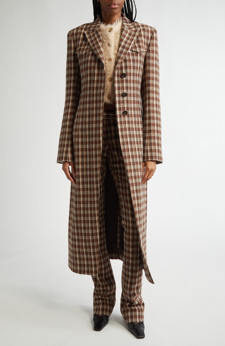 Acne Studios Kradi Fuzzy Crop Cardigan, Alternate, color,