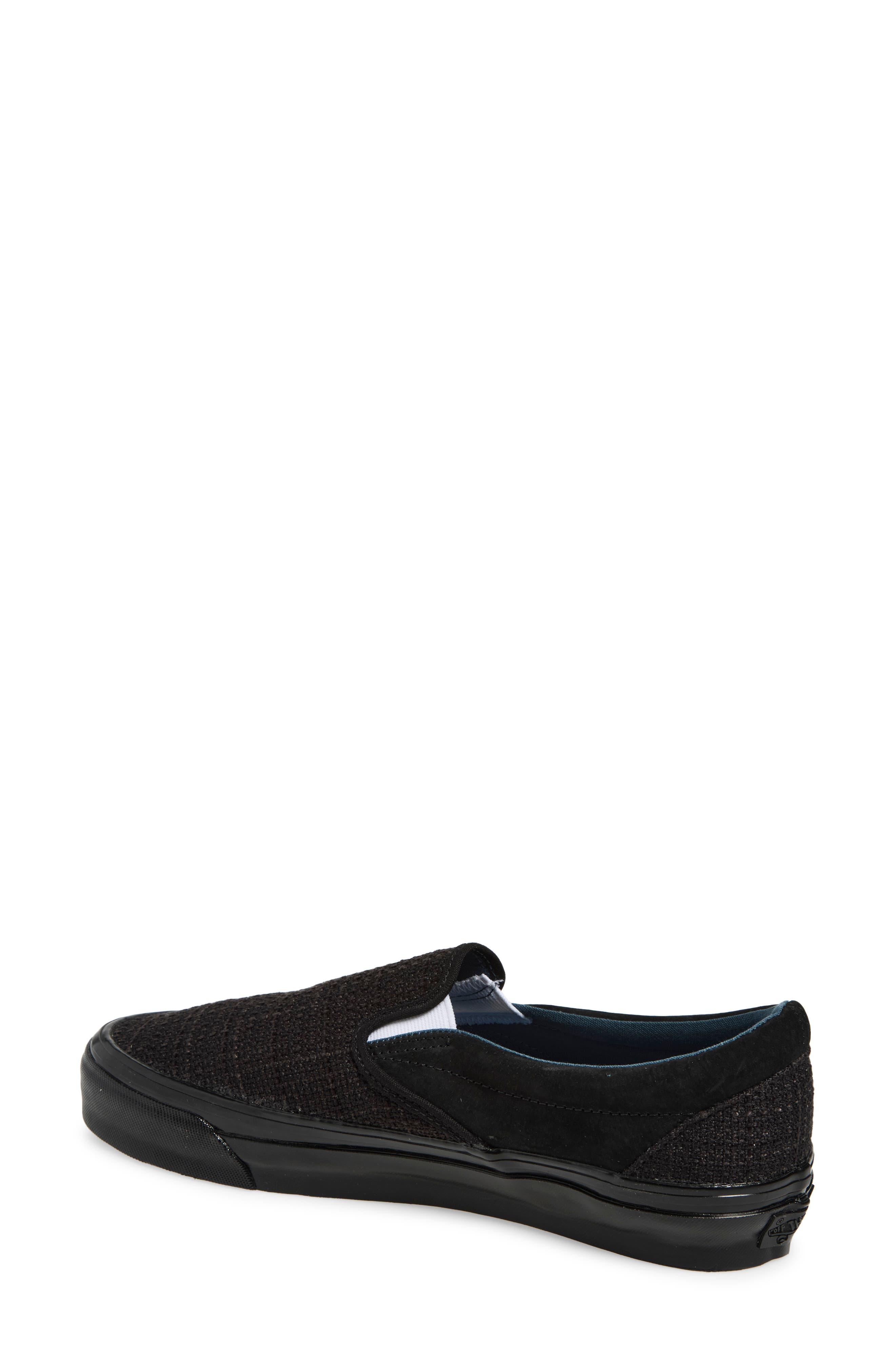 Classic Slip-On 98 Tweed Black Sneaker