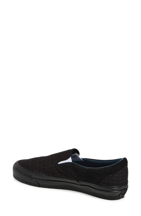 Classic Slip-On 98 Tweed Black Sneaker
