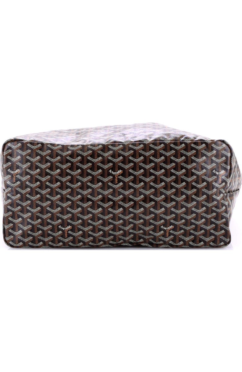 Pre-Owned Goyard Saint Louis Tote Coated Canvas GM, Alternate, color, Black