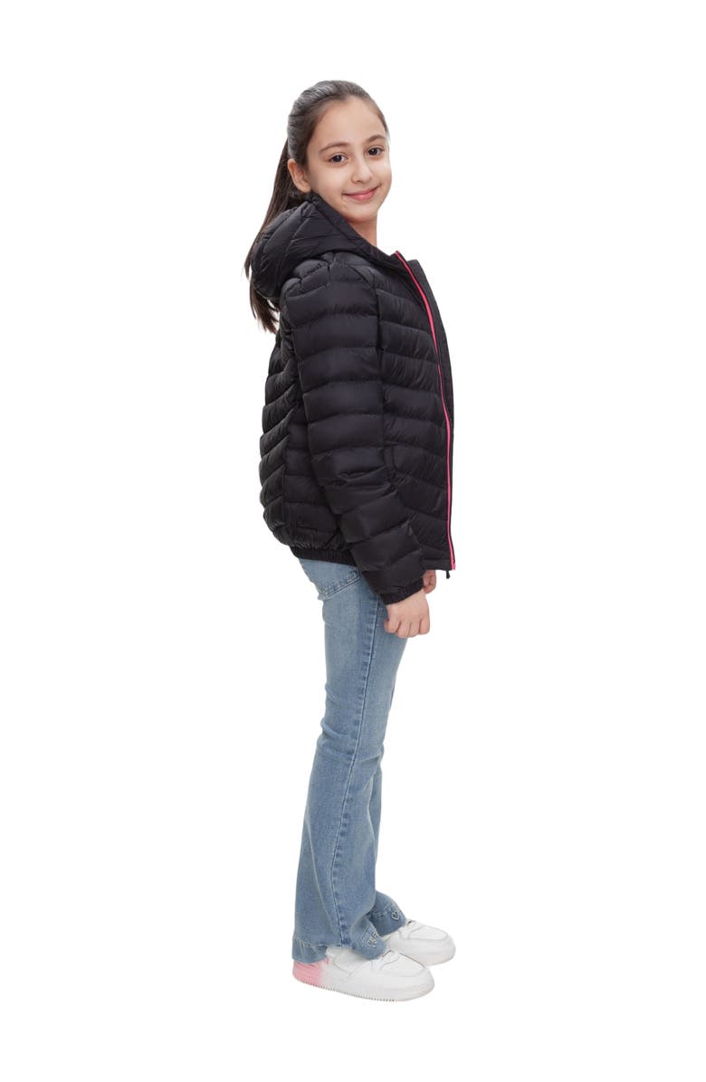 Rokka&Rolla Kids' Ultra Light Packable Down Jacket, Alternate, color, Black