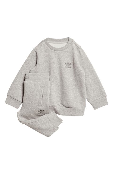 Trefoil Essentials Crewneck Sweatshirt & Joggers Set (Baby)