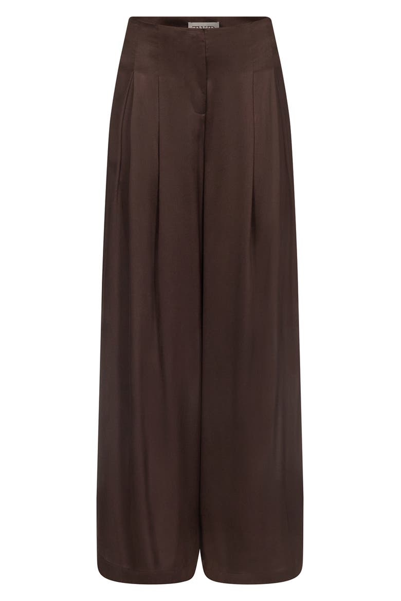 Drew Stretch Silk Wide Leg Pants, Alternate, color, DELICIOSO