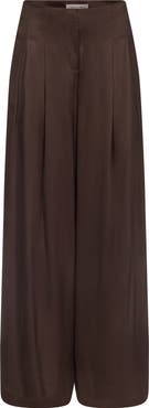 TWP Drew Stretch Silk Wide Leg Pants