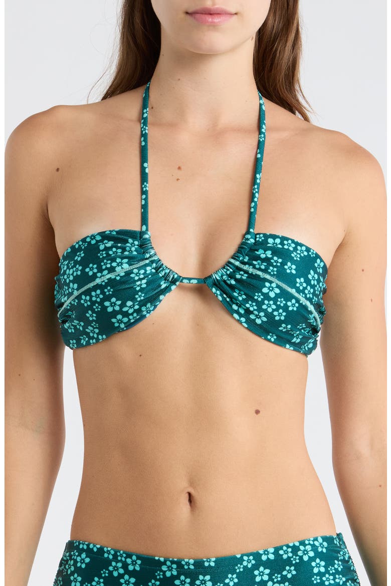 Stitch Splice Bandeau Bikini Top, Main, color, MOONKISS