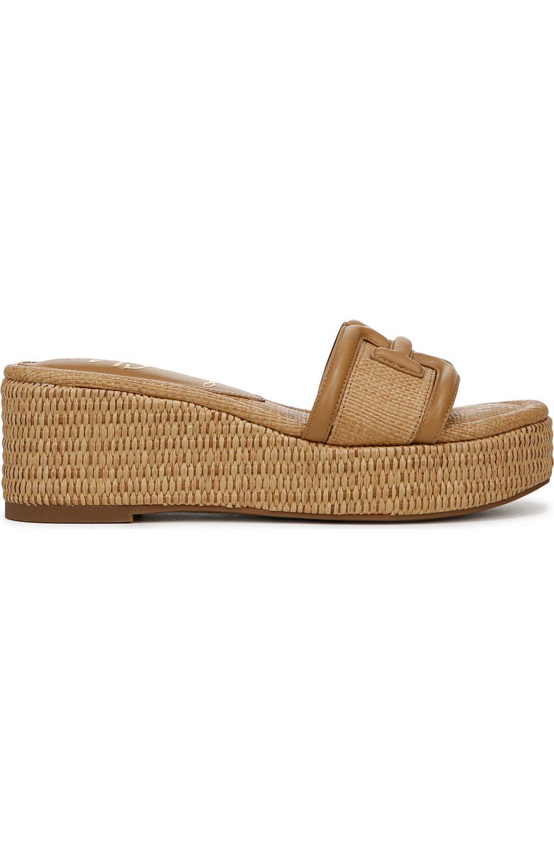 Sam Edelman Pauleena Platform Wedge Slide Sandal, Alternate, color, Sand Dune