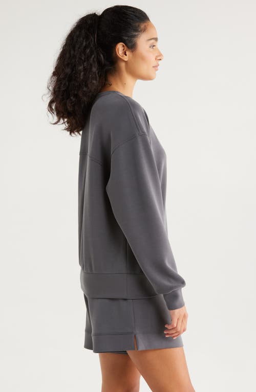 Zella Boxy Ultrasoft Scuba Knit Sweatshirt