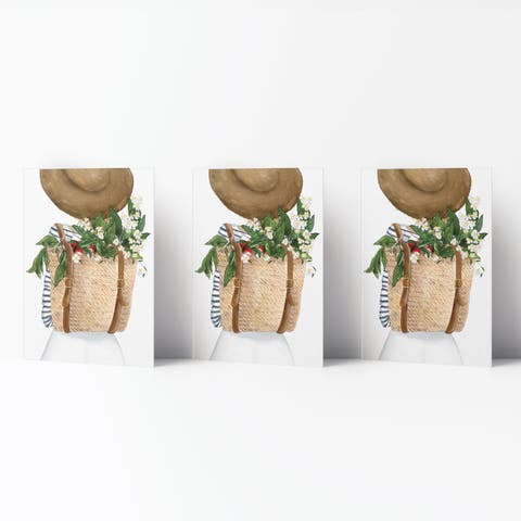 Everyday Greeting Card Pack (3ct) "Harvest Girl"