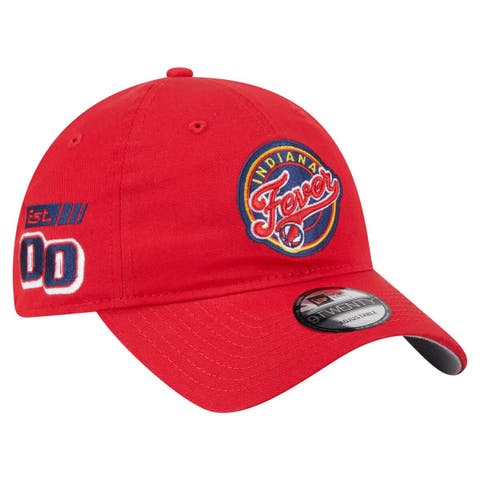 Unisex New Era  Red Indiana Fever 9TWENTY Established Date Side Patch Hat