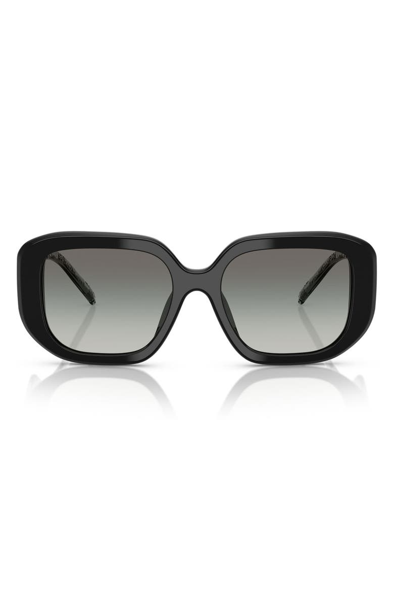 Tory Burch 54mm Irregular Sunglasses, Main, color, 