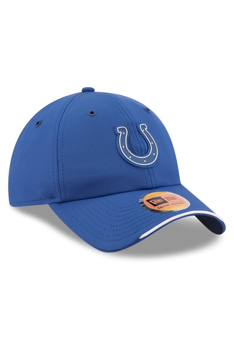 Men's New Era Royal Indianapolis Colts 2026 Sideline Casual Classic Adjustable Hat, Alternate, color, Royal