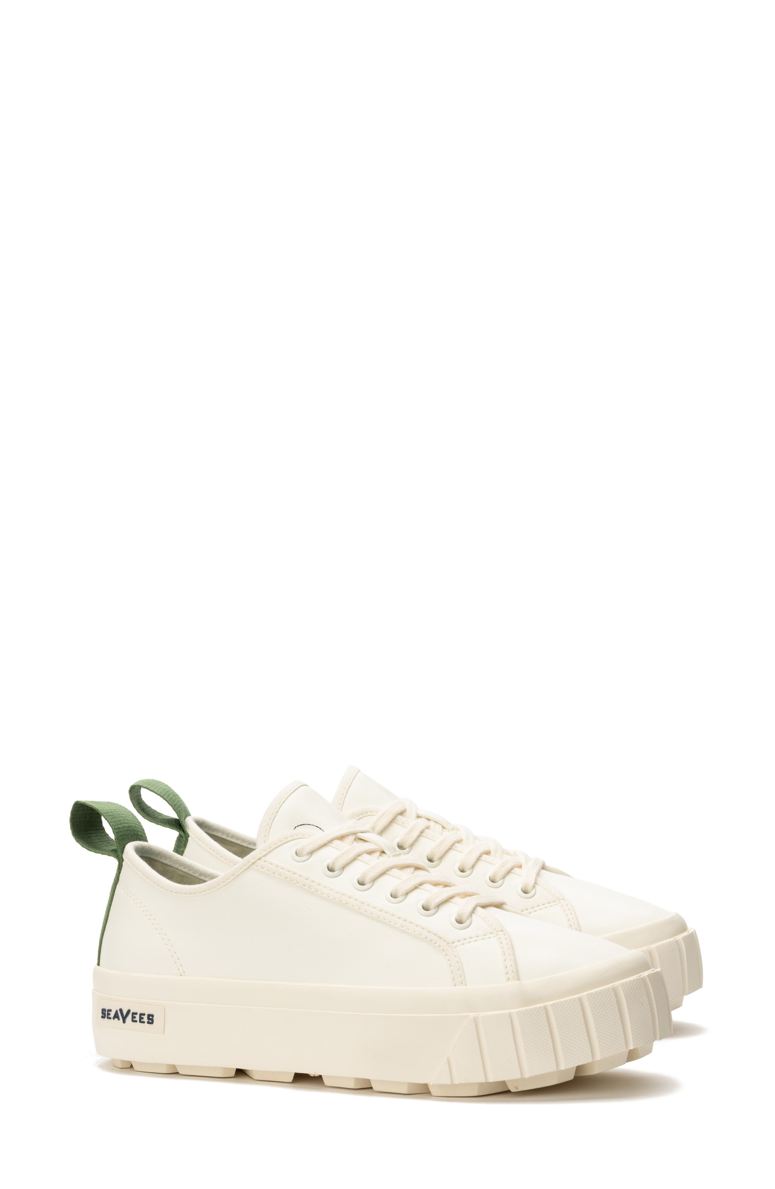 SeaVees Melrose Lug Hemp Blend Platform Sneaker, Main, color, 