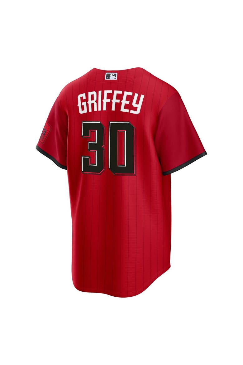 Men's Nike Ken Griffey Jr. Red Cincinnati Reds 2026 City Connect Stadium Jersey, Alternate, color, Red