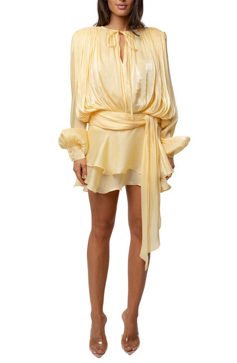 Pure Glow Long Sleeve Minidress