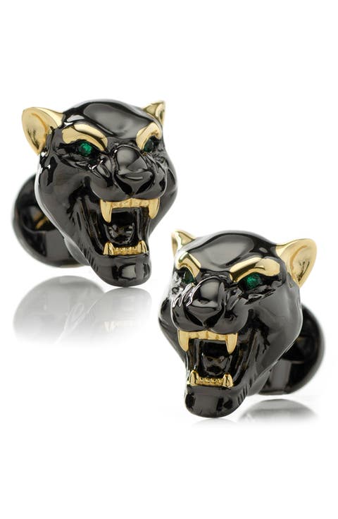 Black Panther Cuff Links