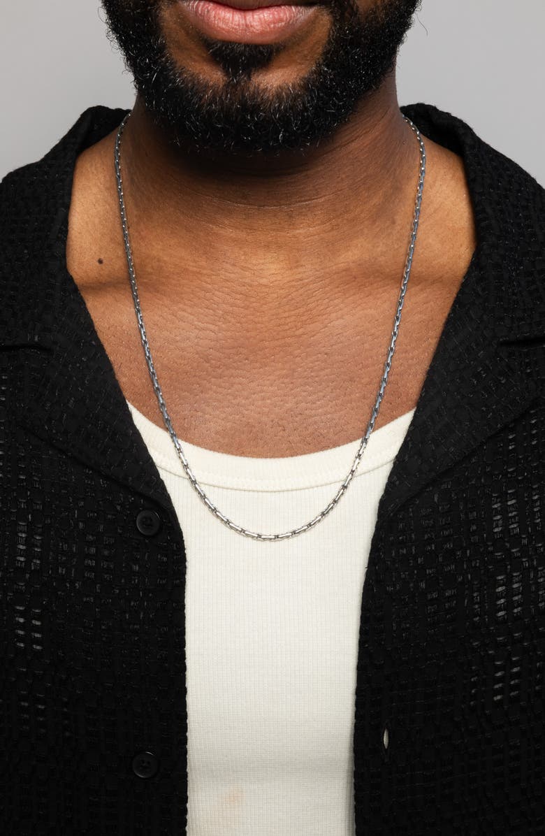 MIRANDA FRYE Men's Vance Chain Necklace, Alternate, color, Silver