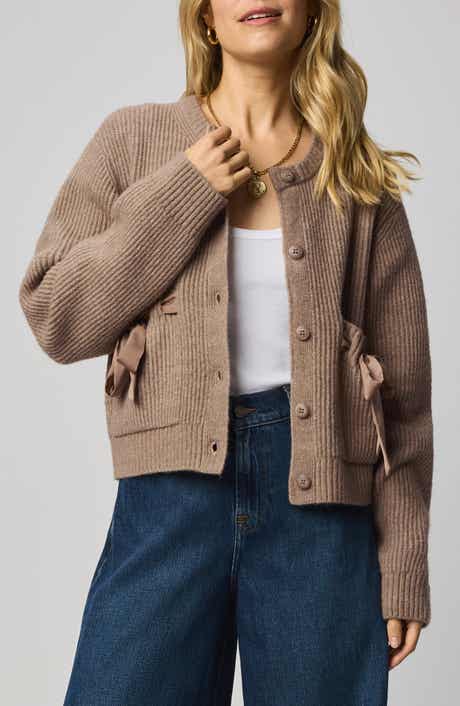 Splendid Stassi Satin Tie Cardigan