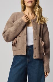 Splendid Stassi Satin Tie Cardigan